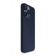 5. 3mk Silicone Case for iPhone 15 Pro Max - Navy Blue