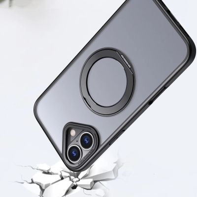 3. Tech-Protect MagRing MagSafe case for iPhone 16e / 17e - matte black