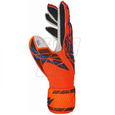 4. Reusch Attrakt Solid Finger Support Jr goalkeeper gloves 5472510 2210