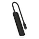 6. Satechi 4in1 USB-C Slim Multiport Adapter 4K - aluminum adapter for USB-C mobile devices (USB-C, 4K HDMI, 2x USB-A) (black)