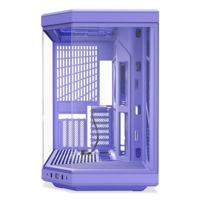 2. Hyte Y70 Midi-Tower Case, Tempered Glass - Taro Milk