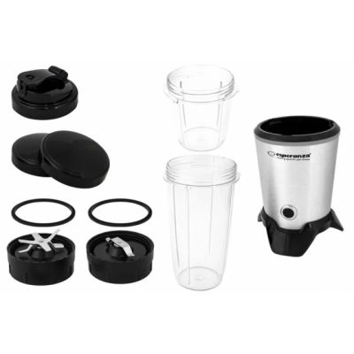 9. Esperanza MASTER EKM028 sports blender (1000W; black and silver)