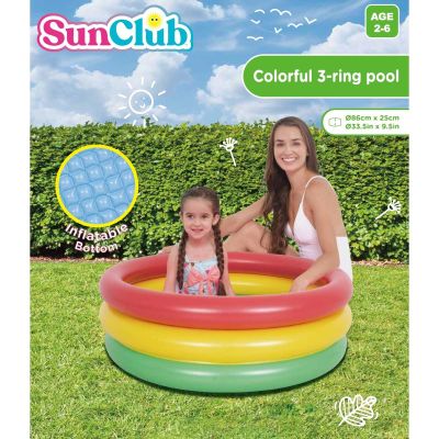 18. CHILDREN'S POOL 3-RING 86x25CM 51350