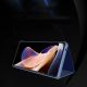 3. Clear View Case cover for Realme C33 flip cover black