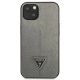 3. Guess GUHCP14SPSATLG iPhone 14 6.1 "silver / silver hardcase SaffianoTriangle Logo