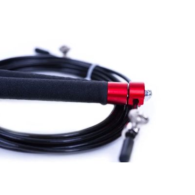 3. Aluminum skipping rope with bearings, 3 meters | red | SK54