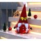 8. DECORATIVE SANTA CLAUS GNOME 40CM WITH GOLDEN BOW