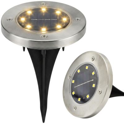 16. SOLAR LAMP 8 LED SMD FOR DRIVE INTO THE GROUND 1 PCS