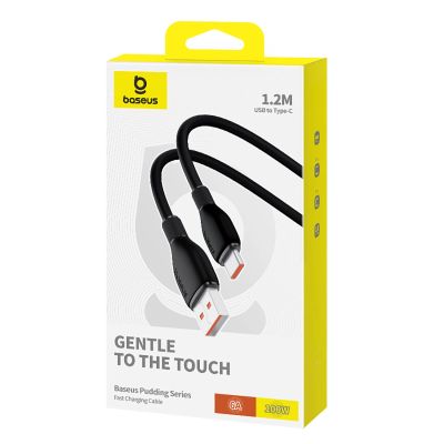 10. Baseus Pudding 100W USB-A - USB-C Cable 1.2m - Black