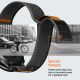 5. Spigen Athlex Air Strap for Garmin QuickFit 22mm - Black and Orange