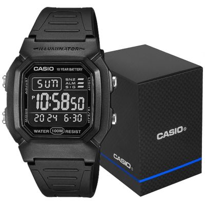 Men's Watch CASIO W-800H-1BVES + BOX