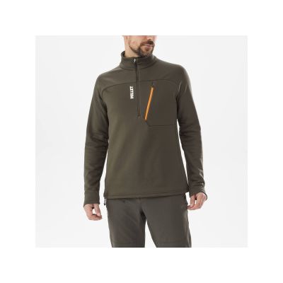 3. MILLET M Seneca Fleece Po Zip Sweatshirt Green
