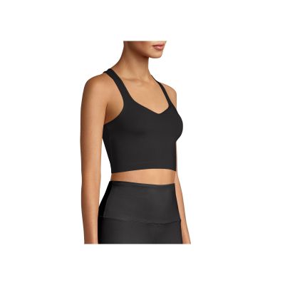 4. CASALL Heart Shape Sport Top Black