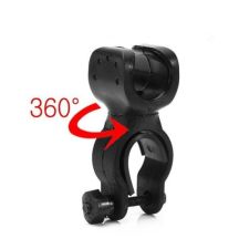 Bicycle holder for flashlights