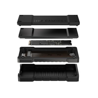 14. Asus TUF Gaming A2 Black External SSD Case