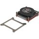 2. Inter-Tech Q-3 Processor Radiator 8 cm Black, Silver 1 pc.