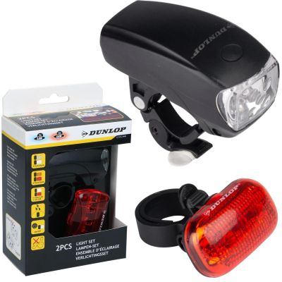 5. DUNLOP LED BIKE LAMP KIT FRONT REAR