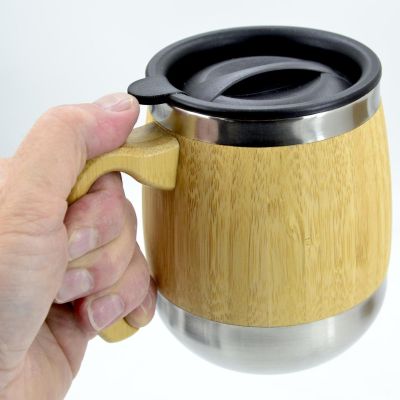4. 450 ML BAMBOO THERMAL MUG STAMINA