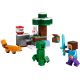 3. LEGO Minecraft 21583 Steve's Taiga Adventure