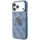 2. Guess 4G & Big Resin Logo Case for iPhone 17 Pro Max / 18 Pro Max - Light Blue