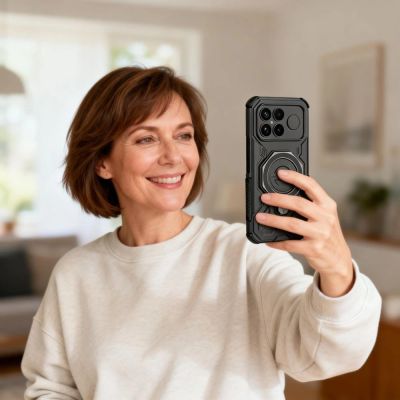 10. Tech-Protect TacticStand MagSafe case for Xiaomi Poco F8 Ultra - black