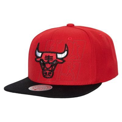 Mitchell &amp; Ness NBA Chicago Bulls M cap HHSS3264-CBUYYPPPRDBK