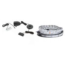 QIU 2D1K blue chest of drawers lighting