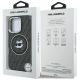 8. Karl Lagerfeld IML Choupette Head Logo MagSafe Case for iPhone 16 Pro Max - Black