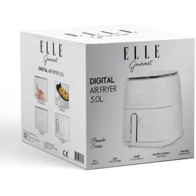 5. ELLE 5L white air fryer