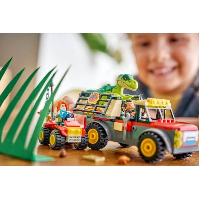 13. LEGO Jurassic World 77978 - Baby T. rex Transport Truck