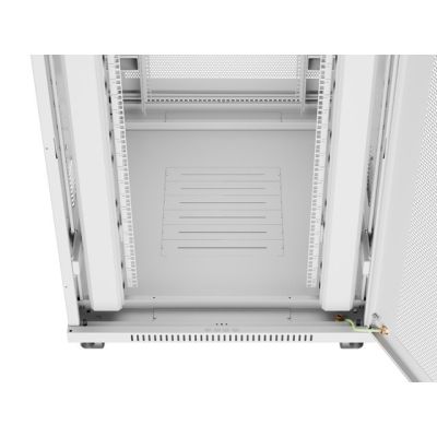 4. Lanberg FF01-8027-23SL 27U Freestanding Rack Gray