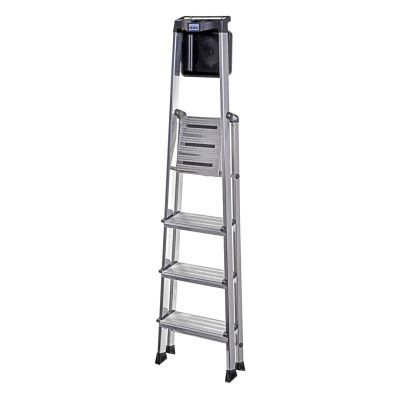 17. Krause Secury 126528 4-step aluminum ladder