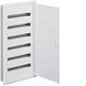 2. Hager fw2 Flush-mounted distribution board with PE/N 6R/144M (6x24) terminals, class I IP30