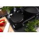 8. ELDOM ELECTRIC TWO-BURNER STOVE PG22 2500W, SMOOTH TEMPERATURE REGULATION, PLATE DIAMETERS 18.5 CM + 15.5 CM