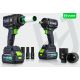 8. 35-Piece Set of Deep Impact Sockets, 1/2", 6-Point, WUBER