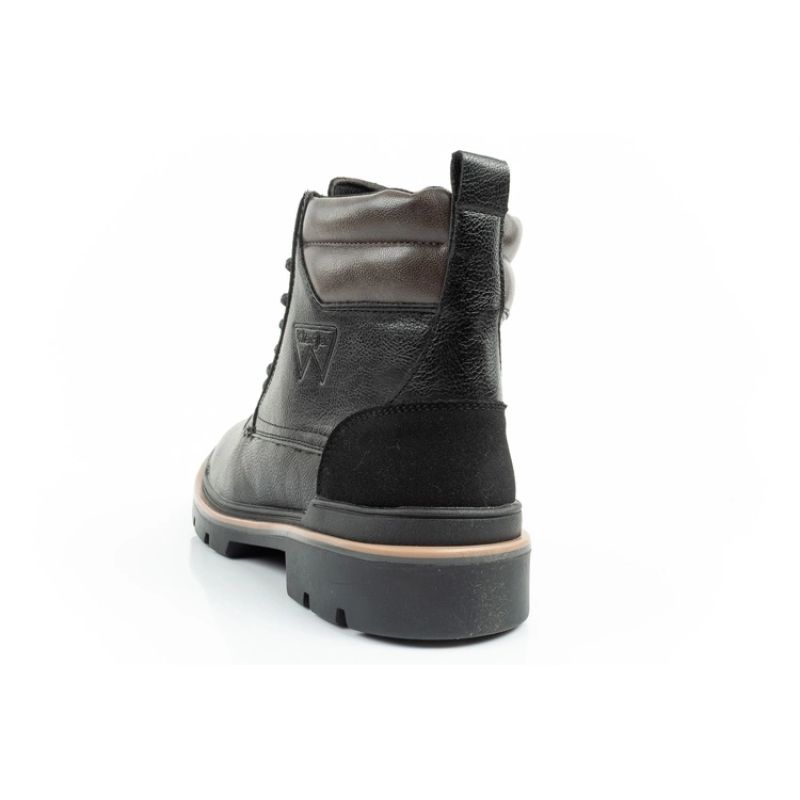 5. Wrangler Nevada men's shoes Chelsea boots elegant fashionable lace-up black