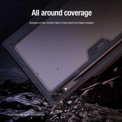 18. Nillkin Bumper Leather Case Pro case for Samsung Galaxy Tab S9+ - black
