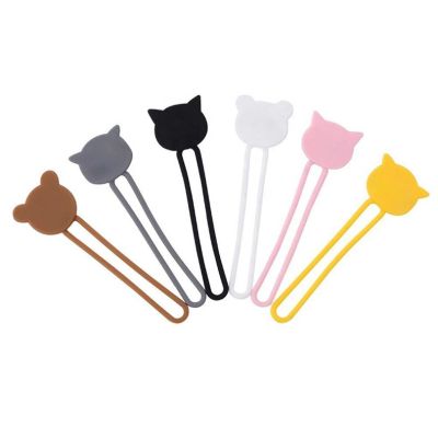10. Silicone cable reel - black