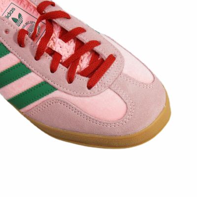 6. Adidas Gazelle Indoor Women's Shoes W Pink Velvet - JI2713