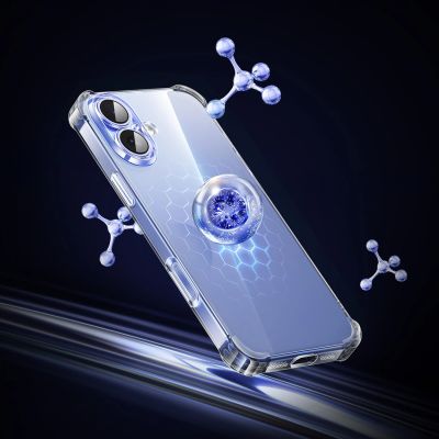 6. Ugreen Bright Cushion CA101 Case for iPhone 16 Plus - Clear