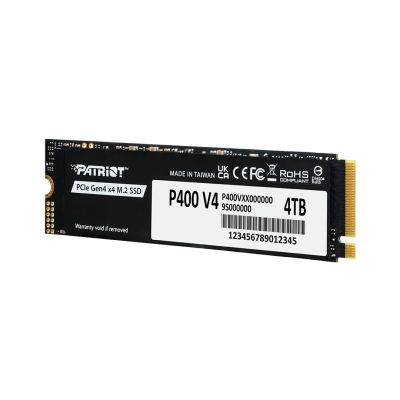 8. SSD Patriot P400 V4 4TB M.2 2280 PCI-E x4 Gen4 NVMe