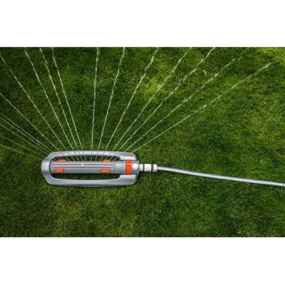 2. Metal variable width oscillating sprinkler /WHITE LINE