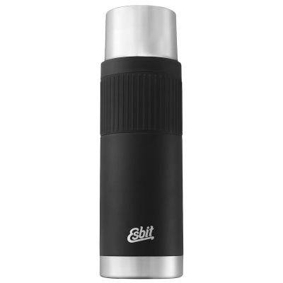 Esbit Sculptor Vacuum Flask with Sleeve 1L - black