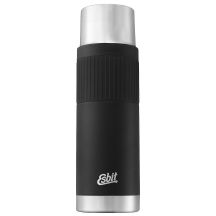 Esbit Sculptor Vacuum Flask with Sleeve 1L - black