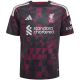 2. adidas Liverpool FC 26/27 Third Jersey Kids' Shirt Black and Pink KB8284