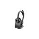 362. POLY Voyager Focus 2 Microsoft Teams Certified USB-CC Headset + USB-C/A Adapter + Charging Cradle