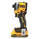 2. DeWalt DCF850D2T 18V 2x 2.0Ah 3-speed impact driver 205Nm