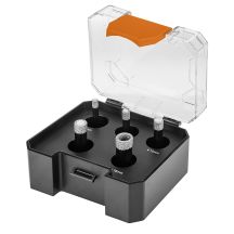 Diamond hole saws (6, 8, 10, 12, 16 mm), 5-piece set