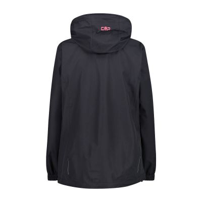 3. CMP Woman Jacket Fix Hood Black (39X6636-01UE)