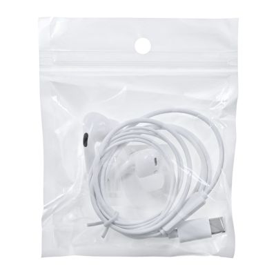 3. Activejet Type C wired headphones, white